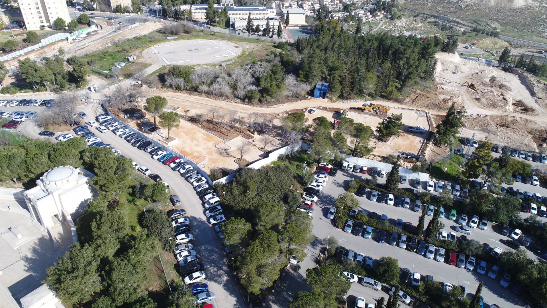 הגדלת חניון בית החולים הדסה הר הצופים, ירושלים — 4