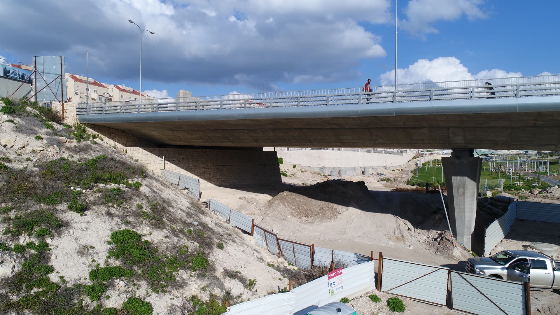 גשר וכביש מחבר — בית שמש לרמת בית שמש — 2