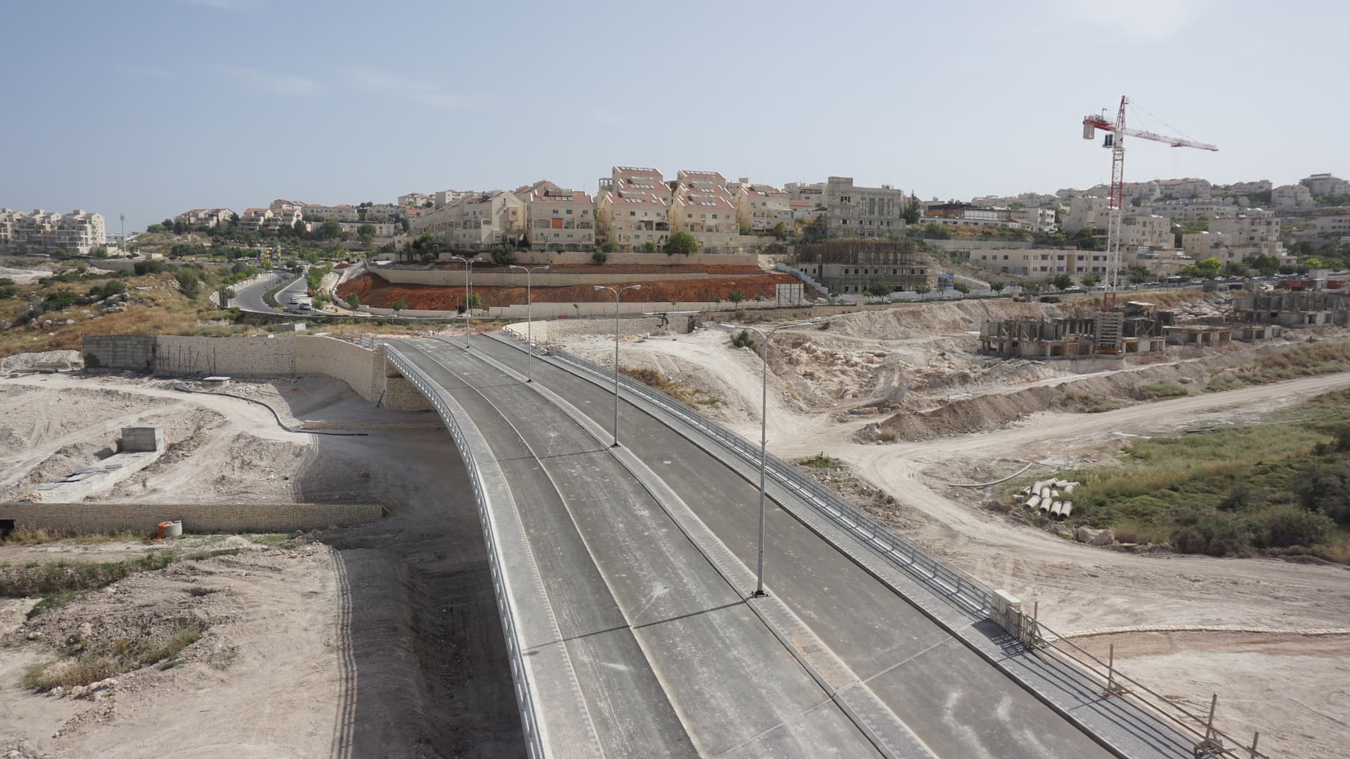 גשר וכביש מחבר — בית שמש לרמת בית שמש — 7