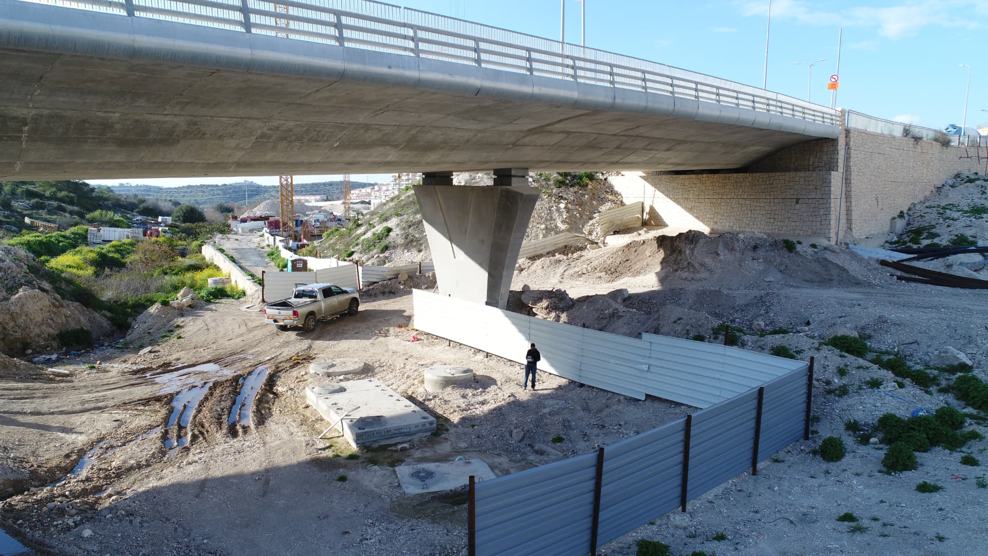 גשר וכביש מחבר — בית שמש לרמת בית שמש — 5